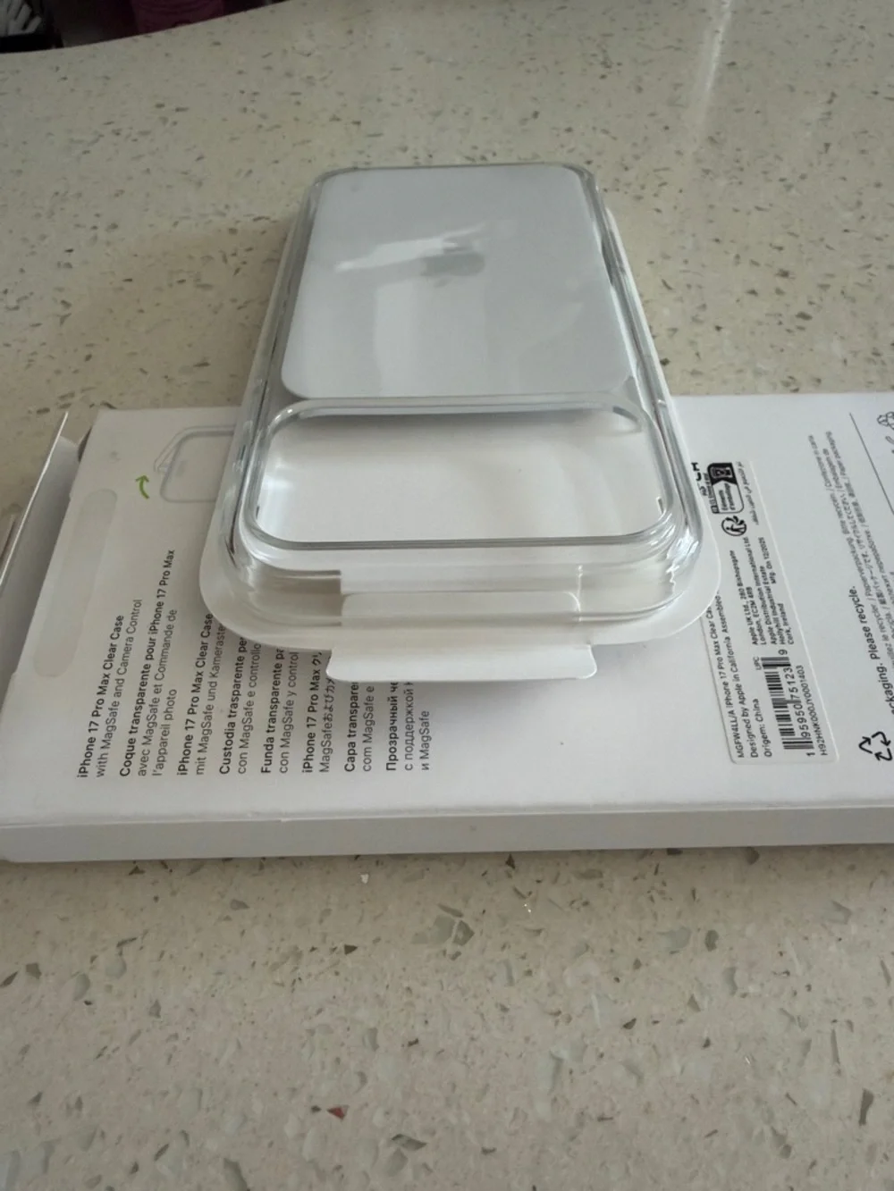 Apple iPhone 17 Pro Max Clear Protective Case - Transparent